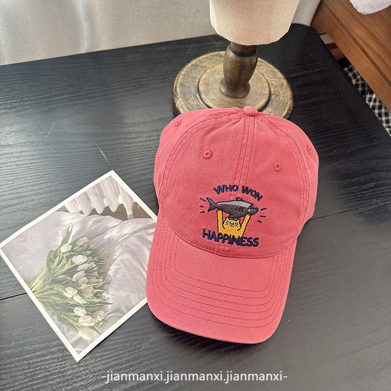 Kvinnelig Casual Grafisk Baseball Caps Skanto