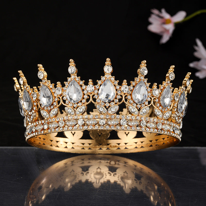 Damekrone med elegante edelsteiner Skanto