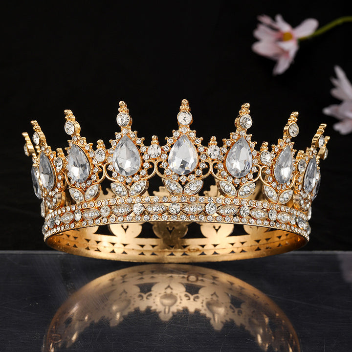 Damekrone med elegante edelsteiner Skanto