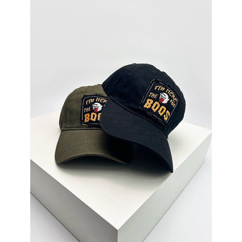 Herre Brodert Fritid Caps Skanto