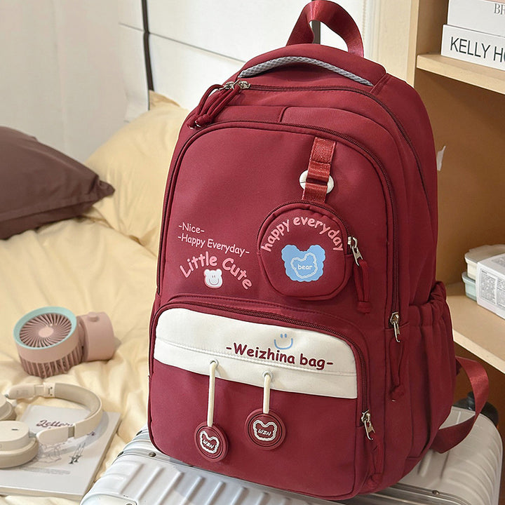 Søt Plush Companion Skole Ryggsekk