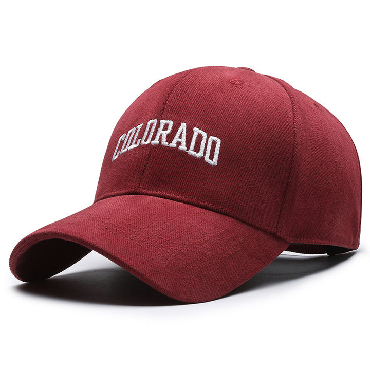 Menn's Casual Brodert Caps Skanto