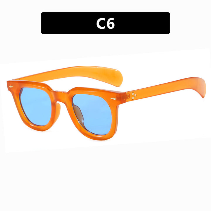 Dame modische solbrille i trendy design med elegant ramme Skanto