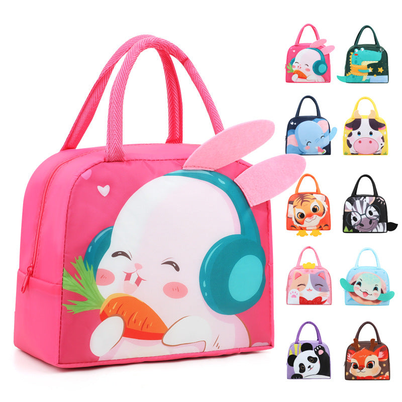 Kids' Cooler Bag with Cute Rabbit Design Skanto