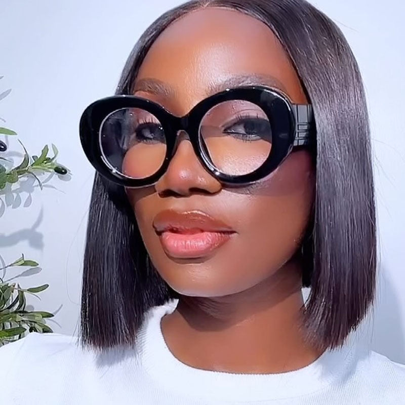 Dame ekstravagant solbrille med kreativ ramdesign og beskyttende UV-filter Skanto
