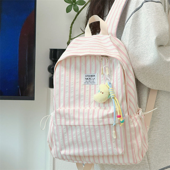 Striped Casual Ryggsekk Skanto