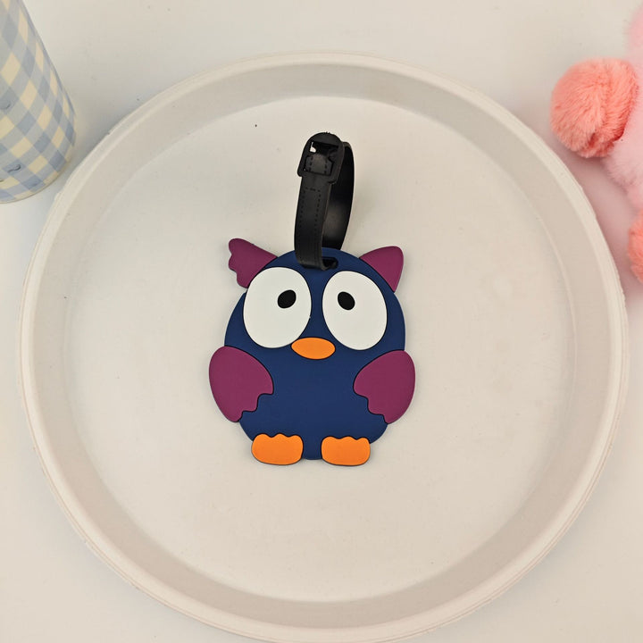Unisex Lekfull Ugle Bagasjelapp Skanto