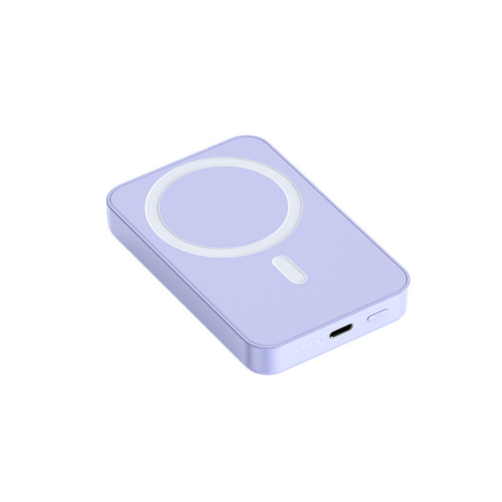 Magnetisk powerbank med trådløs hurtiglading funksjon Skanto