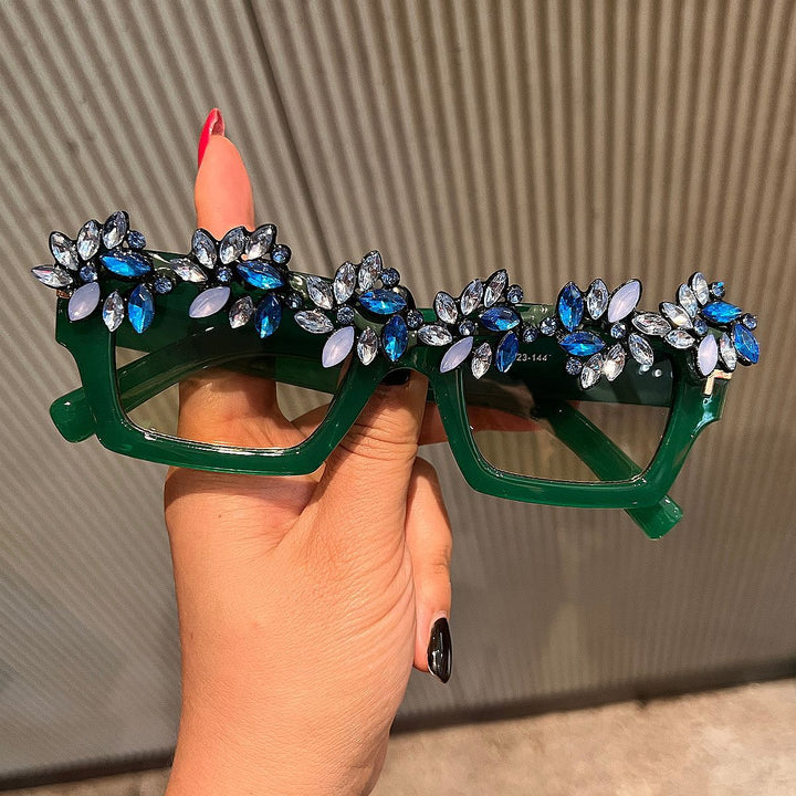 Dame Glamourøse solbrille Skanto