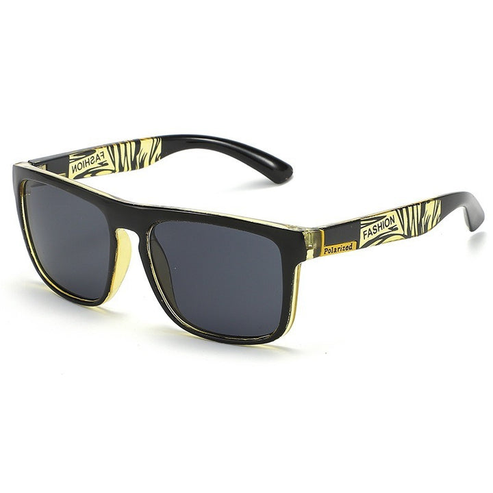 Unisex nan polarisert sports solbrille med robust plastikkramme og ergonomiske stenger Skanto