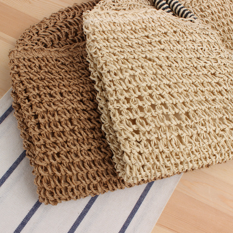 Woven Natural Material Tote Bag Skanto