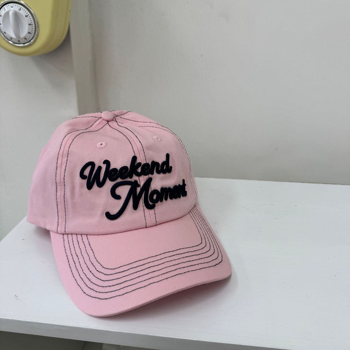 Dame Hjemmekoselig Bomull Baseball Caps med Brodert Frase Skanto