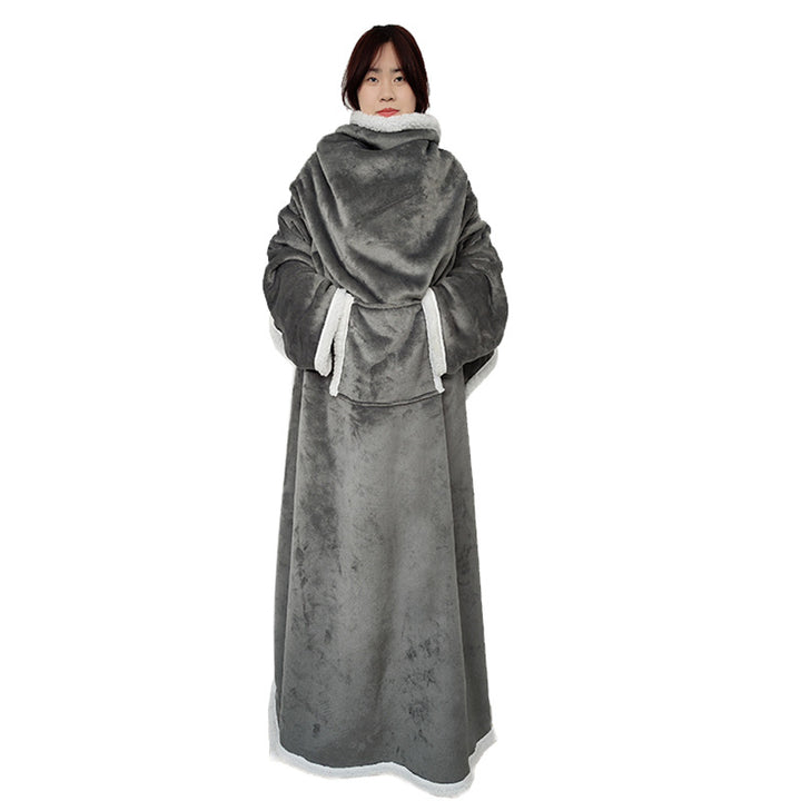 Dame Koseslørd Oversized Poncho Teppet Skanto