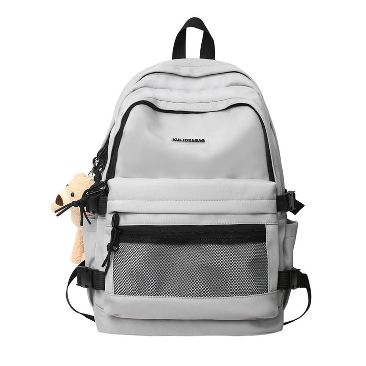 Multi-Pocket Holdbar Skole Ryggsekk