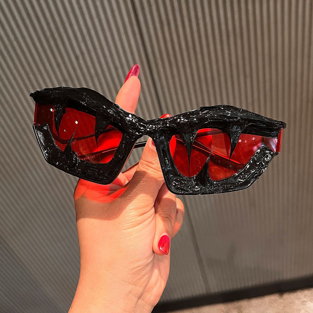 Damer Futuristisk Sports solbrille med ekstraordinær enhjørning design Skanto