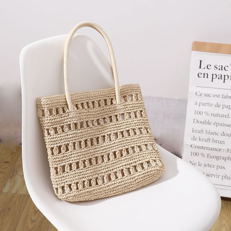 Stilig rattan shopper bag Skanto