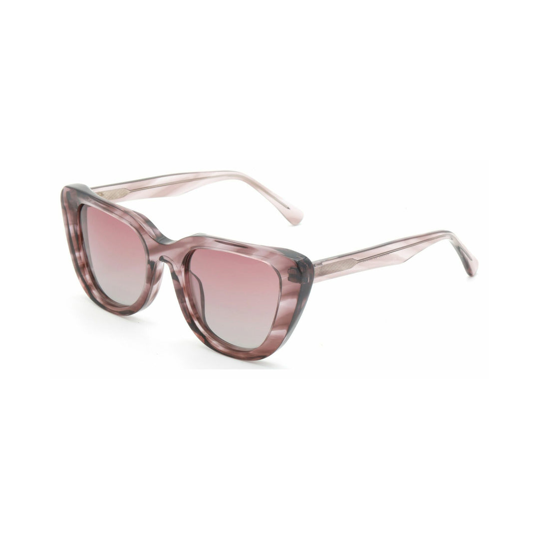 Dame Cat-Eye solbriller med moderne ramme og UV-beskyttelse Skanto