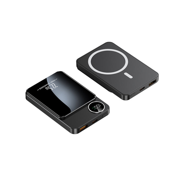 Magnetholder Powerbank med digital skjerm Skanto