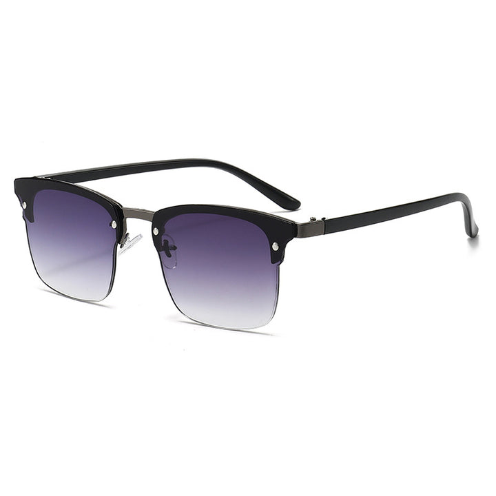Dame moteriktig kvadratisk solbrille med robust ramme Skanto