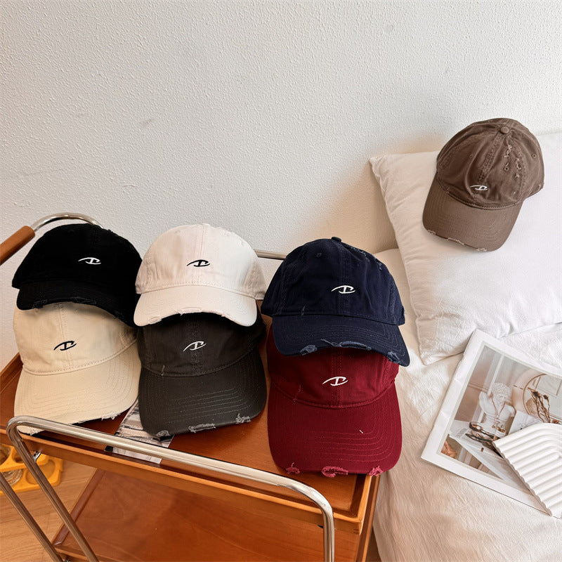 Herre Slitt Bomulls Baseball Caps Skanto