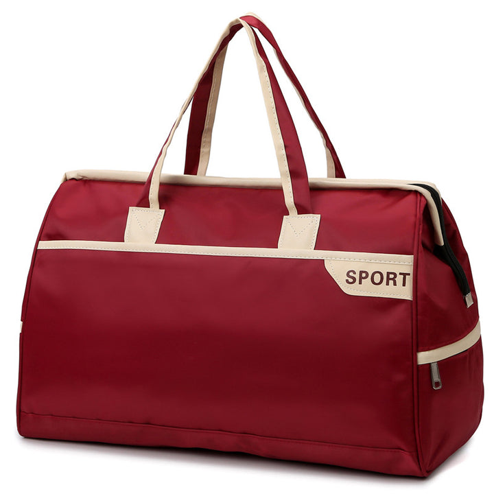 Sporty reisetasche med forsterkede håndtak og romslig interiør Skanto