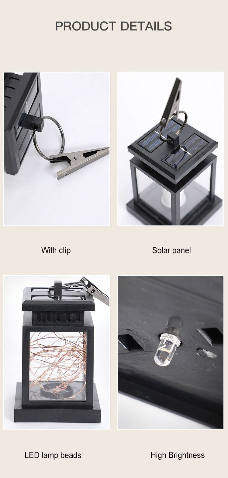 Moderne Solar Star Lys ABS Vanntett LED Utendørs Lys | Skanto