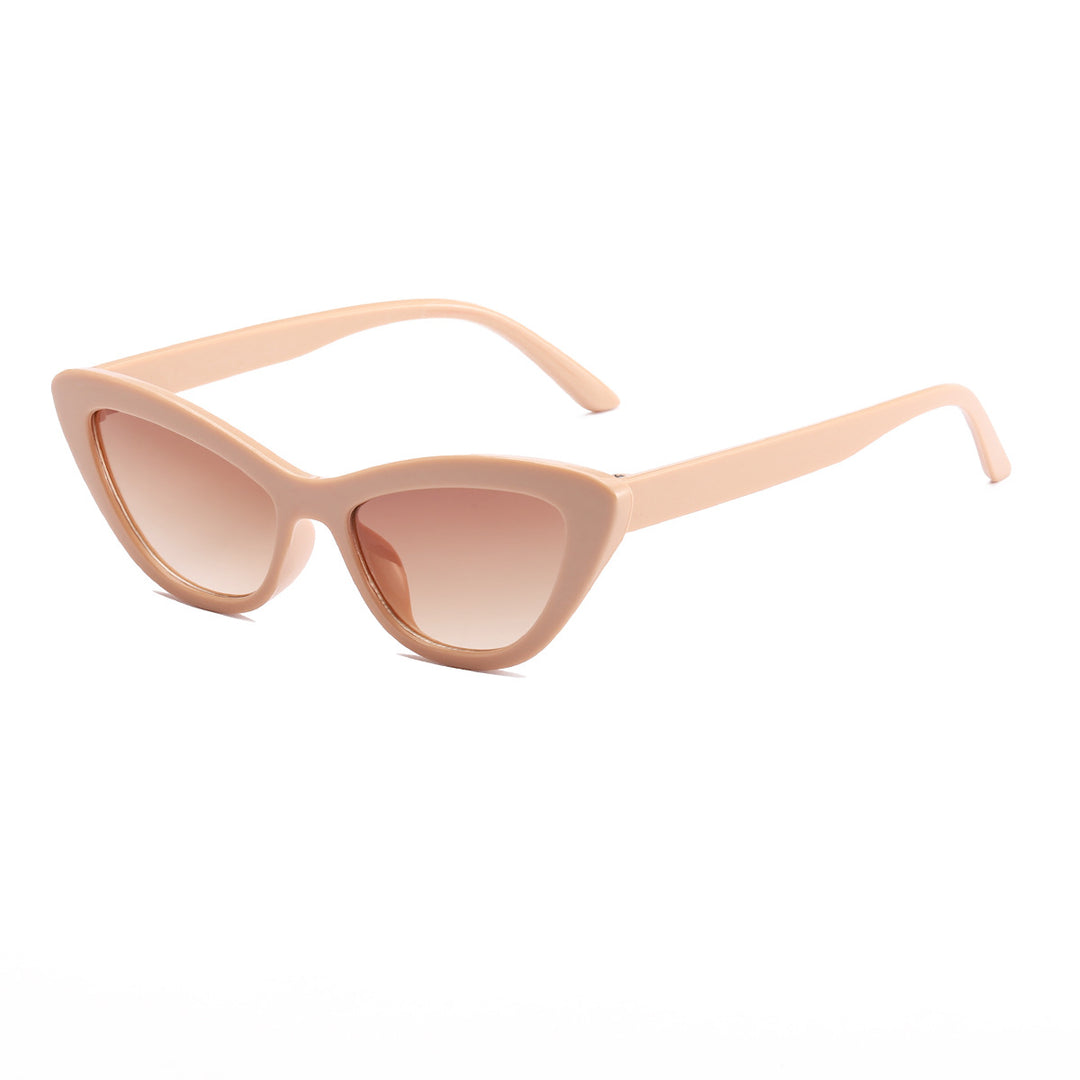 Dame Cat-Eye solbriller med UV-beskyttelse og moderne design Skanto