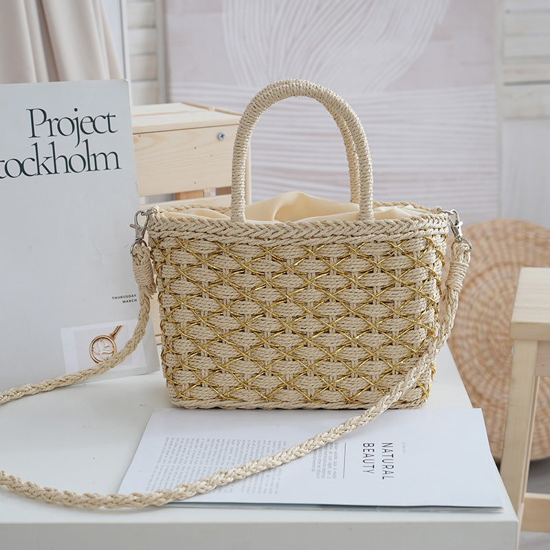 Stilfull Rattan-håndveske Skanto