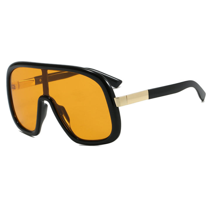 Dame oversized solbriller i elegant retro-design Skanto