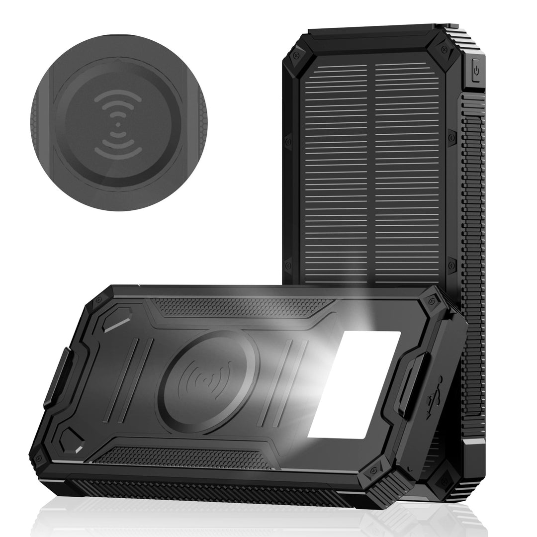 Solar-Powerbank med hurtiglading Skanto