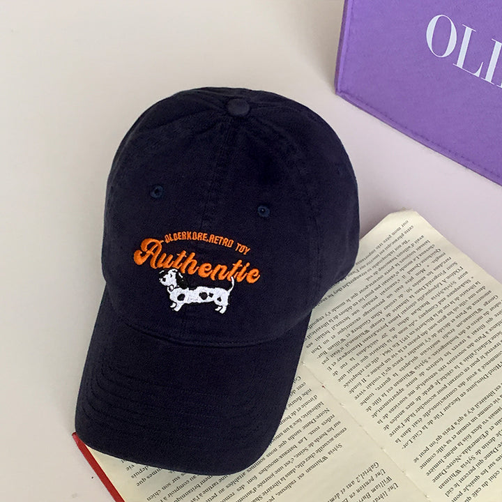 Unisex Vintage-Inspirert Brodert Caps Skanto