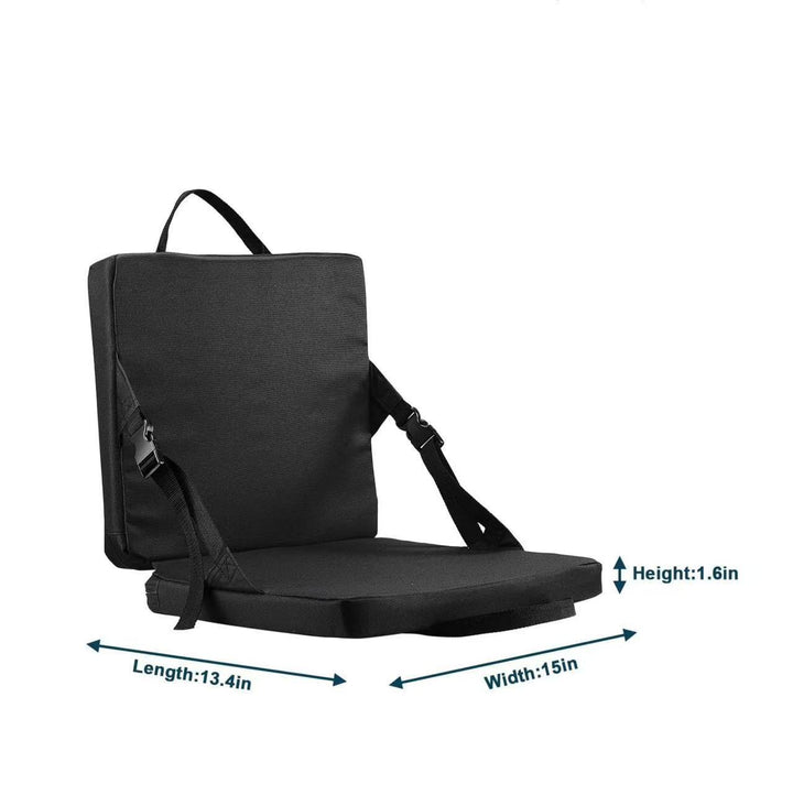 Unisex setepute med ryggstøtte Skanto