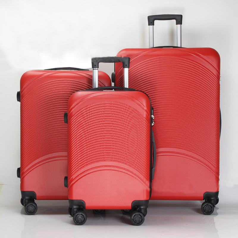 Unisex Premium Teksturgomer Hardshell Bagasjesett Skanto