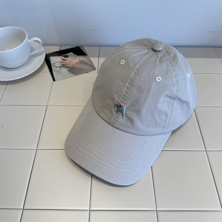 Kvinne Casual Vasket Bomull Baseball Cap Skanto