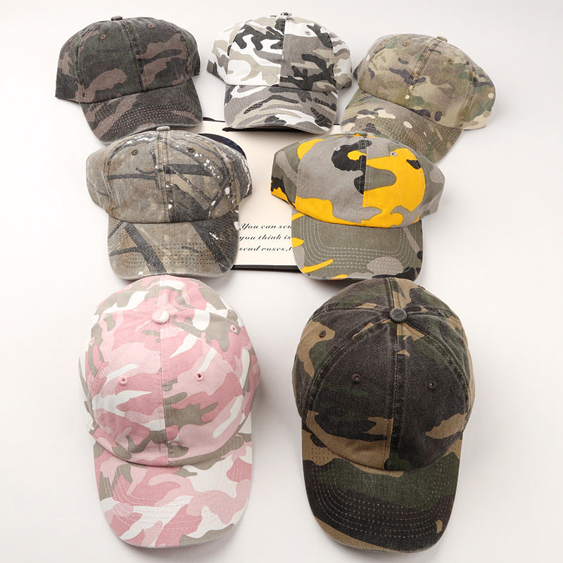 Unisex Camo Print Justerbar Baseball Caps Skanto