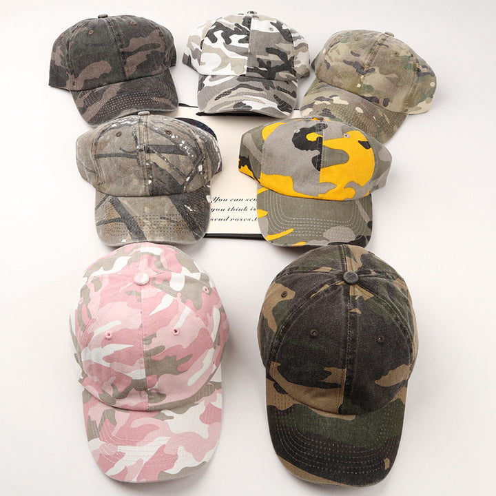 Unisex Camo Print Justerbar Baseball Caps Skanto