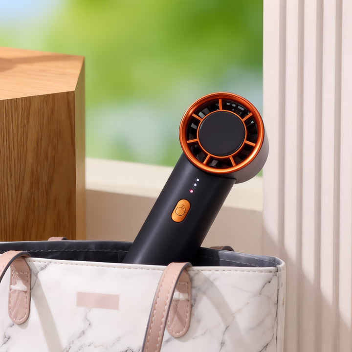 Damen Bærbar Håndvifte med USB-ladingsfunksjon og fleksibelt design Skanto