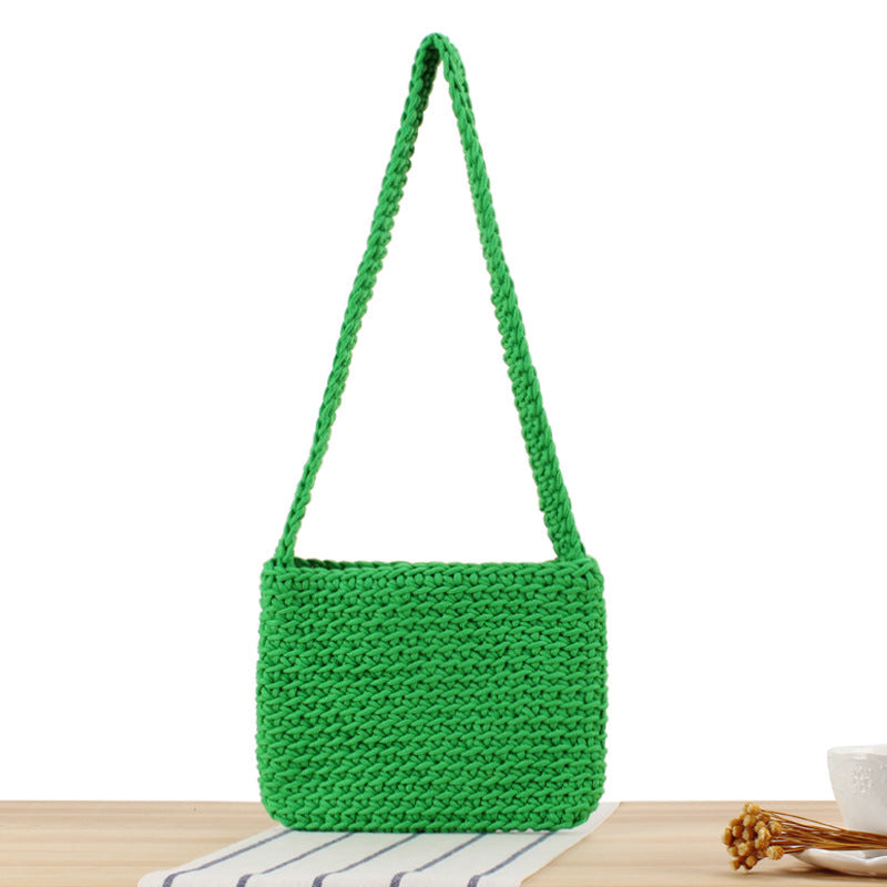 High-quality macrame handbag with stylish shoulder straps Skanto