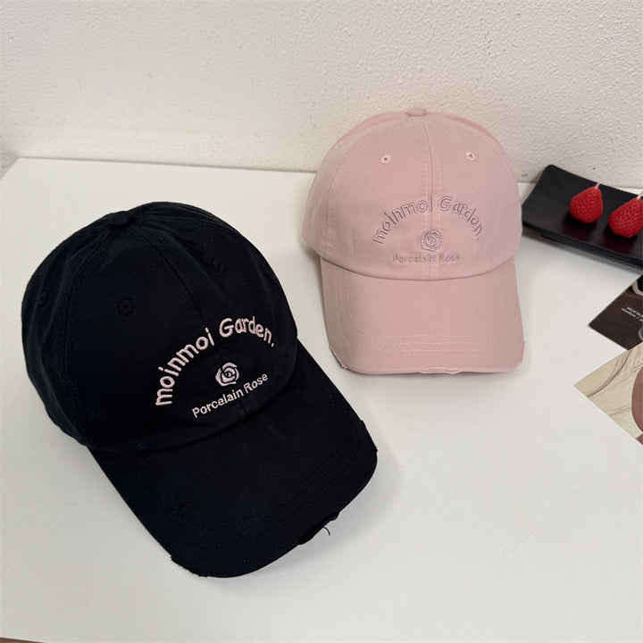 Kvinnenes broderte casual solbeskyttelseshatt Skanto