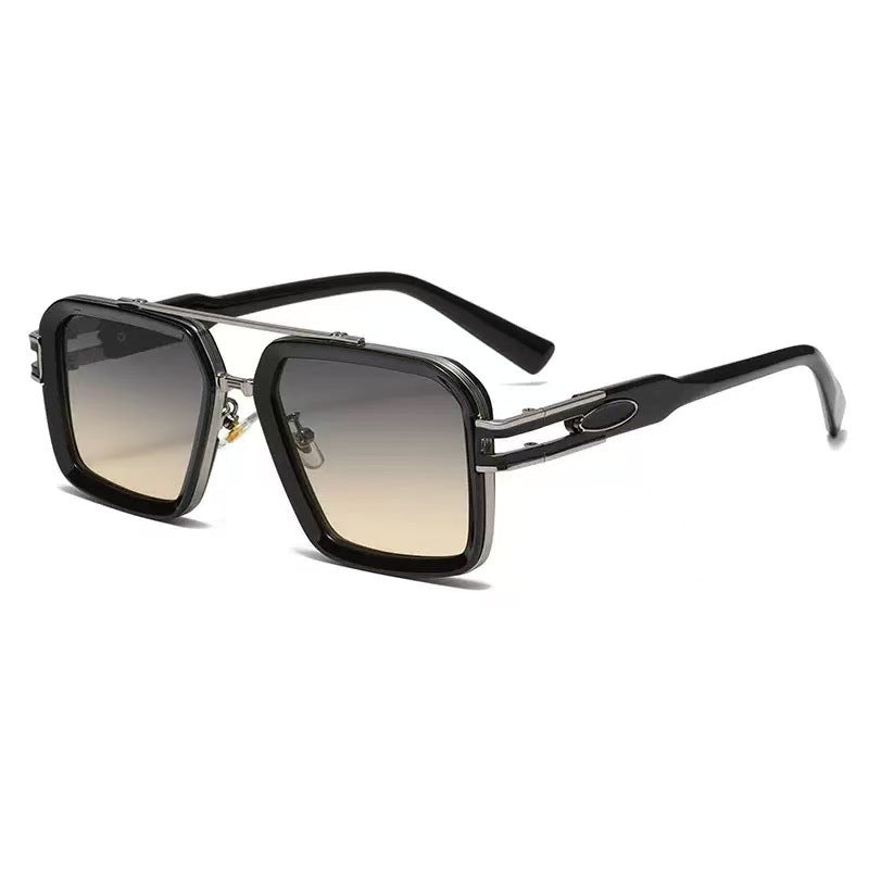 Dame moterik solbrille med stilige kvadratiske rammer Skanto