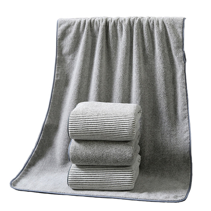 Terry Cleaning Cloth with Stylish Stripe Pattern Skanto