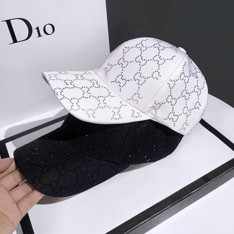 Kvinnes Fasjonabel Laser-Cut Baseball Caps Skanto