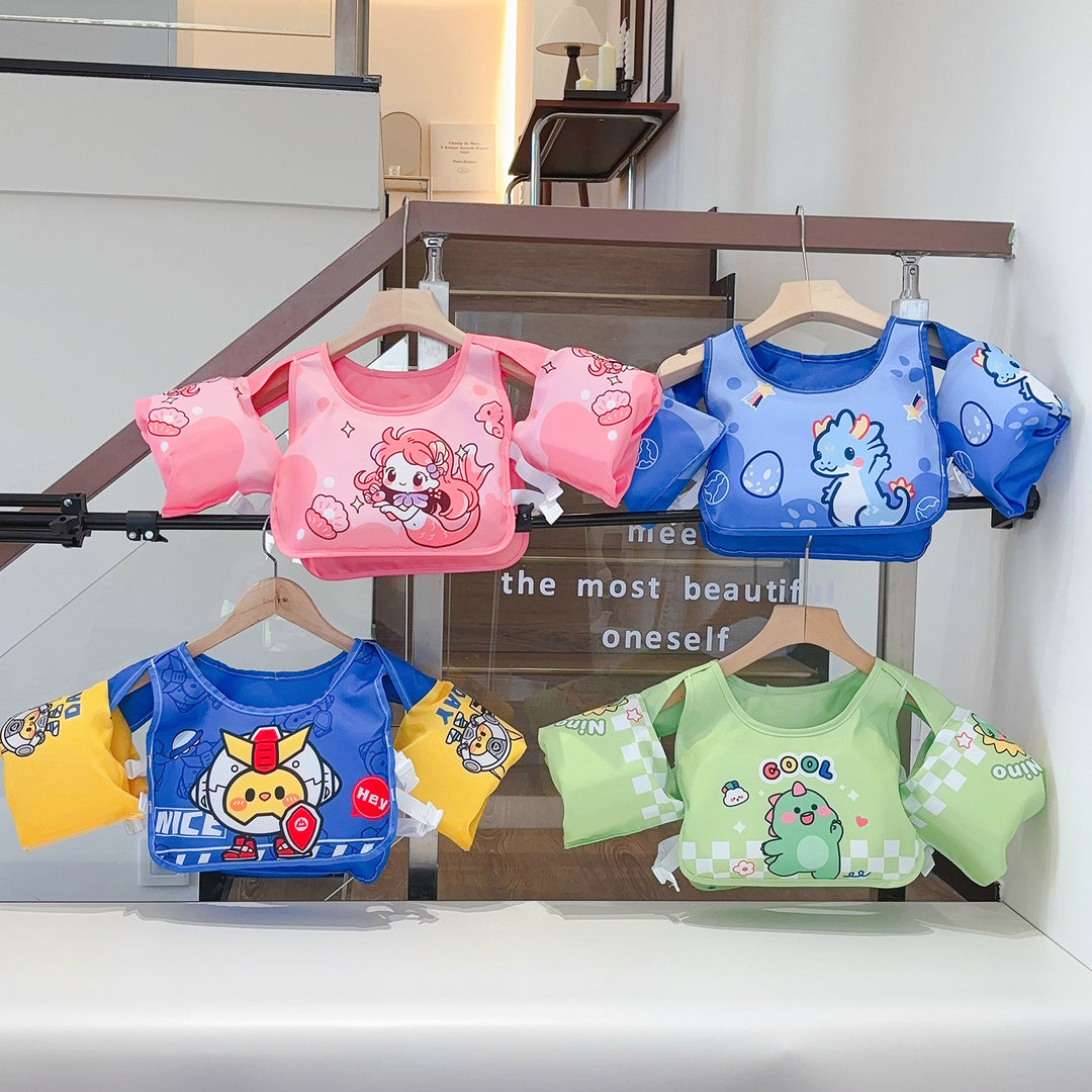 Unisex oppblåsbar svømmehjelp med søtt design Skanto