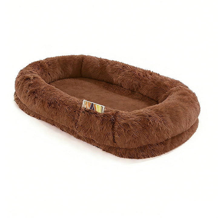 Plush Faus Fur Teppe Hundefläge
