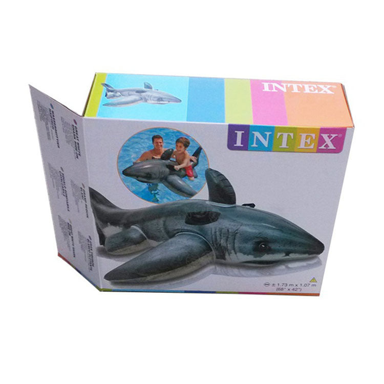 Dame Inflatable Shark Swim Ring Skanto