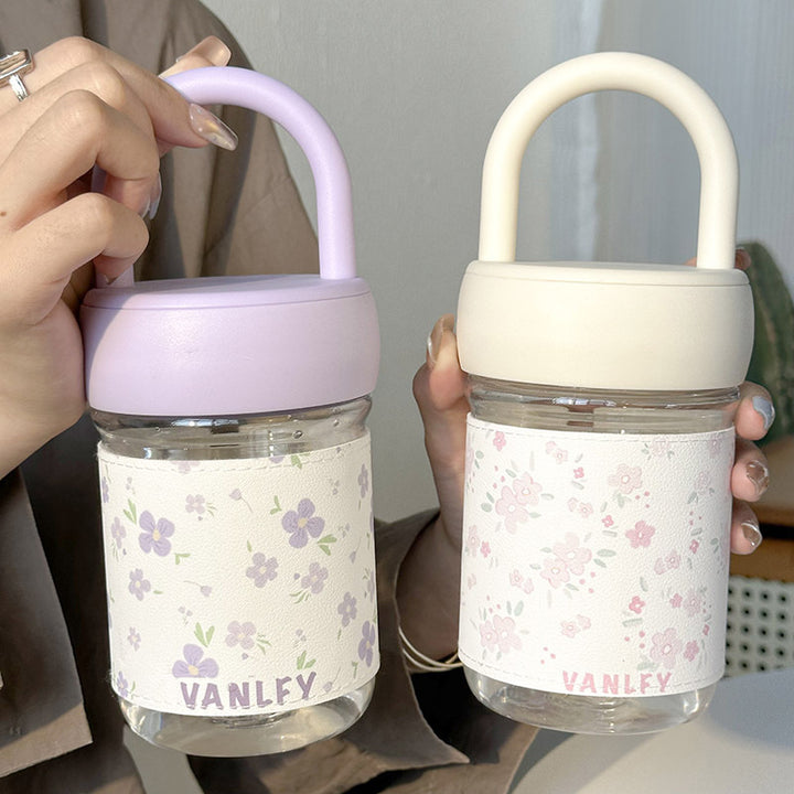 Dame drikkebeger med lekent hunde-design Skanto