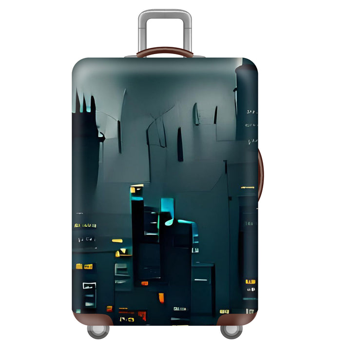 Unisex nan robuster Hartschalen-Trolley med polykarbonat-ytter skall og bilmerke-motif Skanto