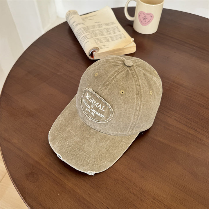 Herre Casual Slitt Bomull Baseball Caps Skanto