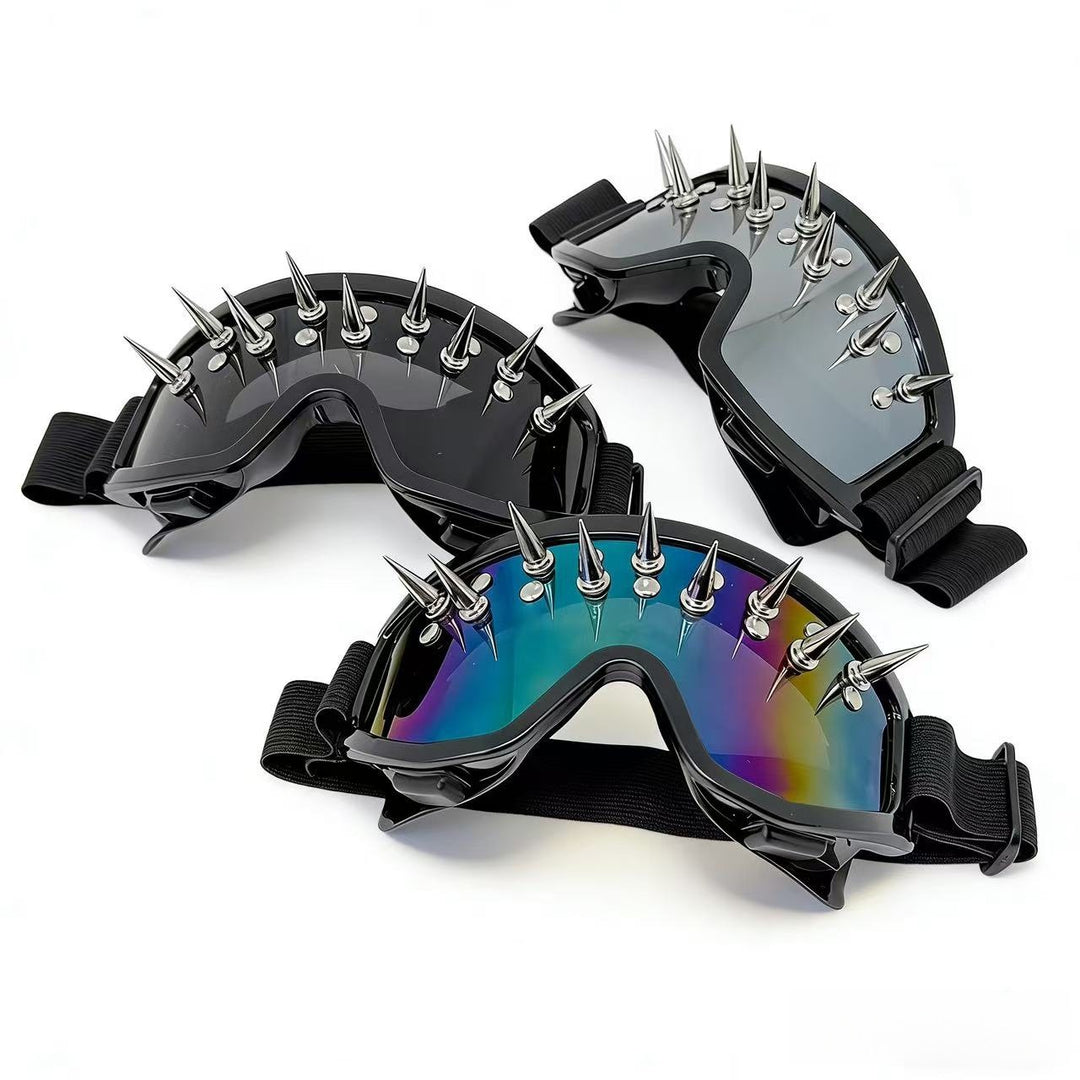 Damer Sporty Beskyttelsesbriller med punk-inspirert design Skanto