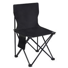 Sammenleggbar campingstol med ergonomisk ryggstøtte Skanto